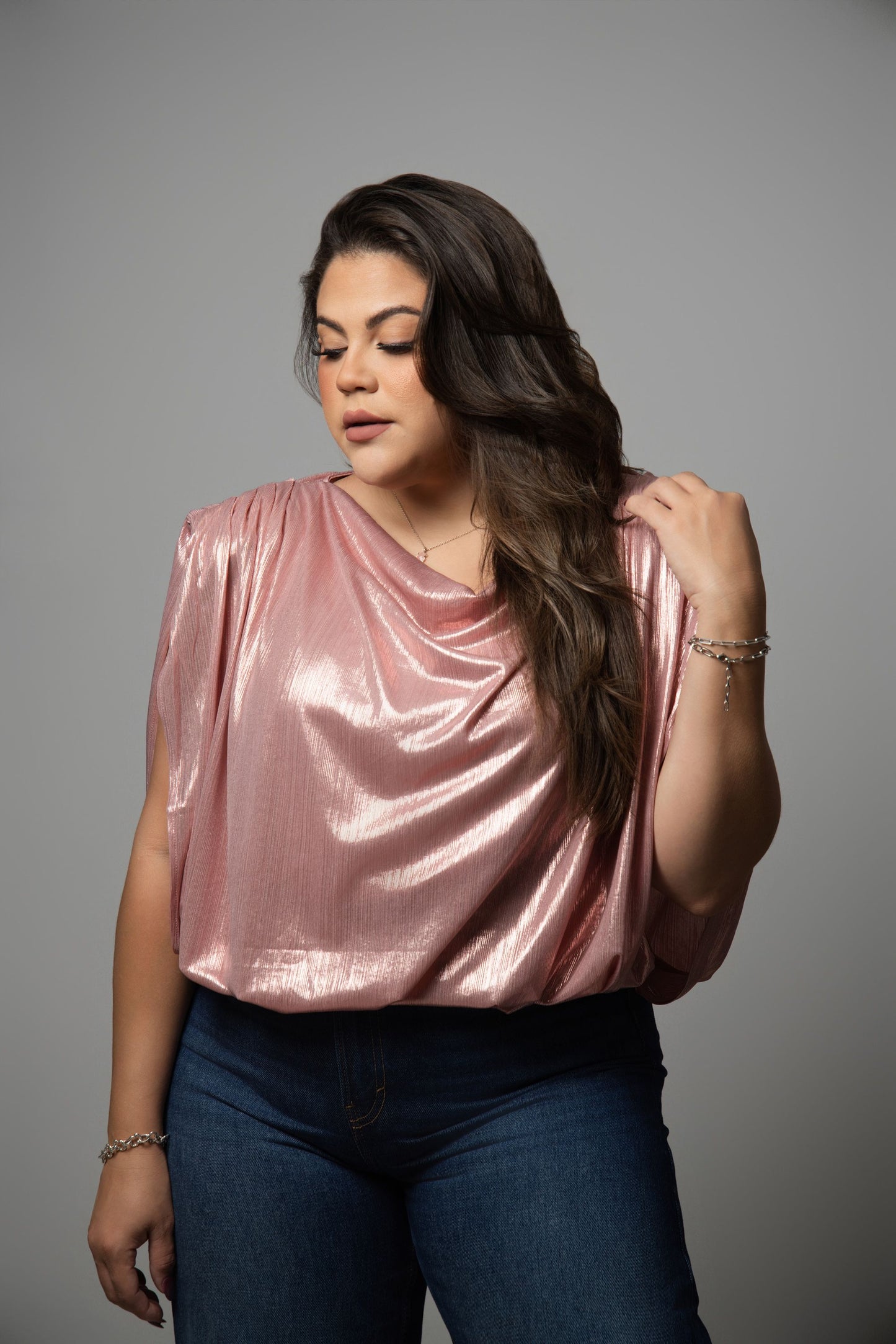 Zelina Pink Top