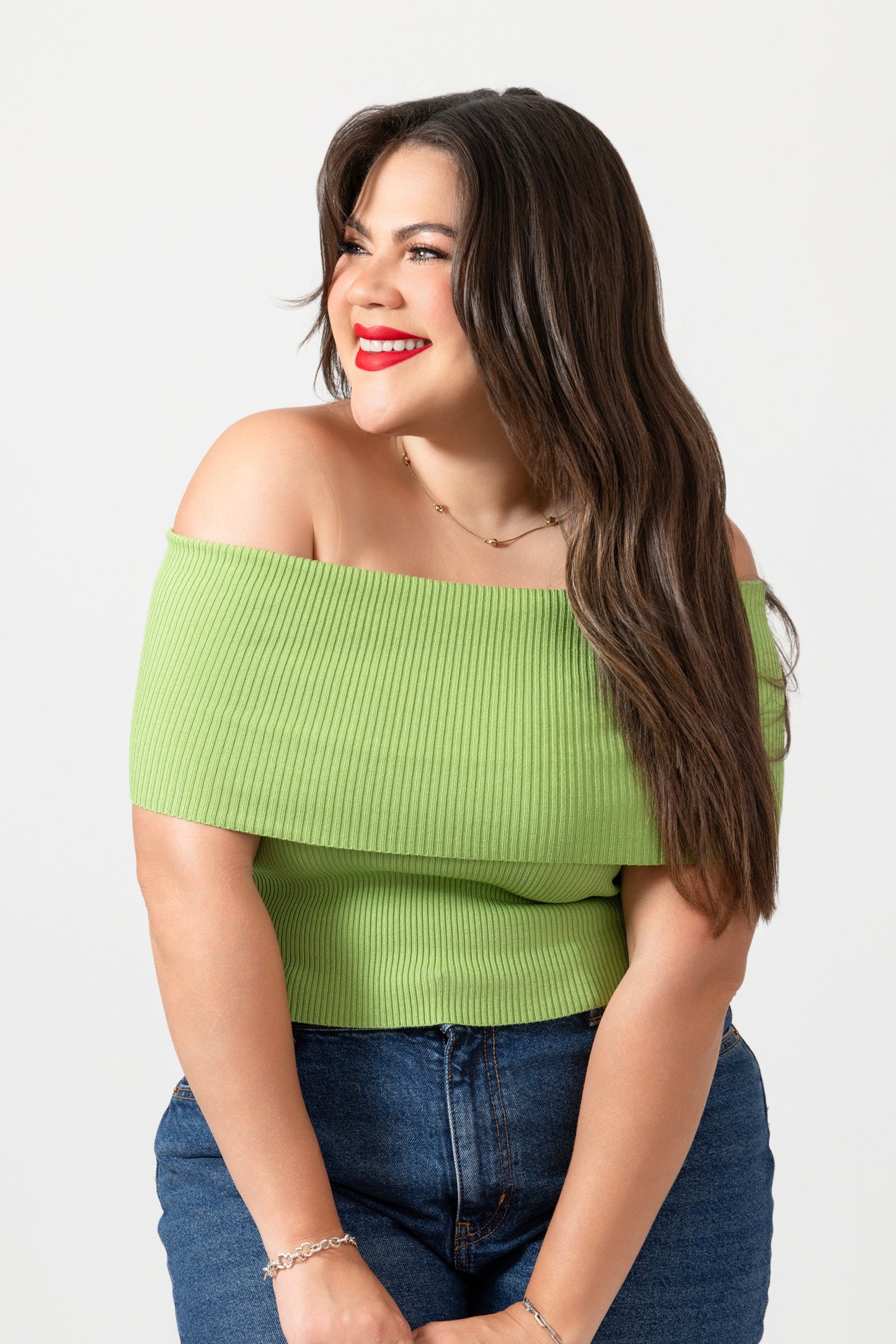 Bella Green Top