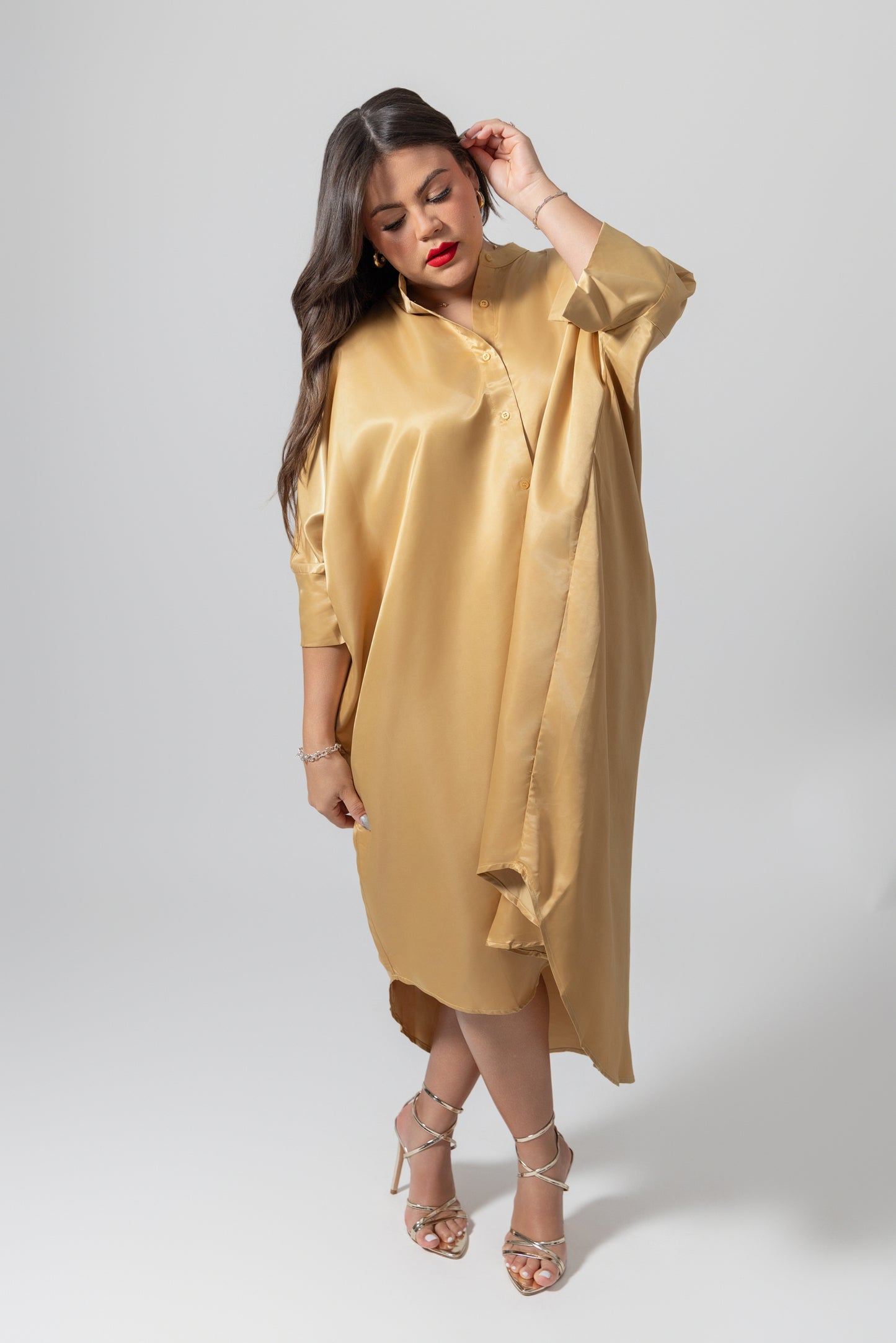 Camisón Gold Dress