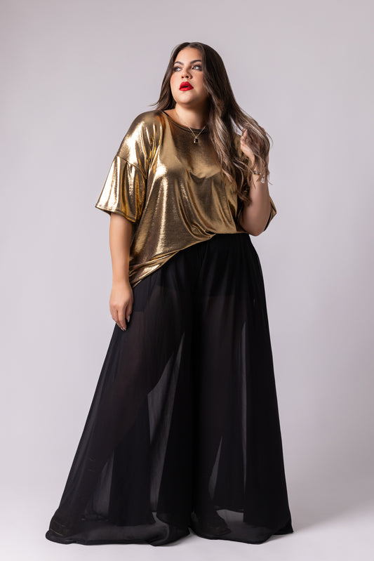 Stella GOLD Oversized Top