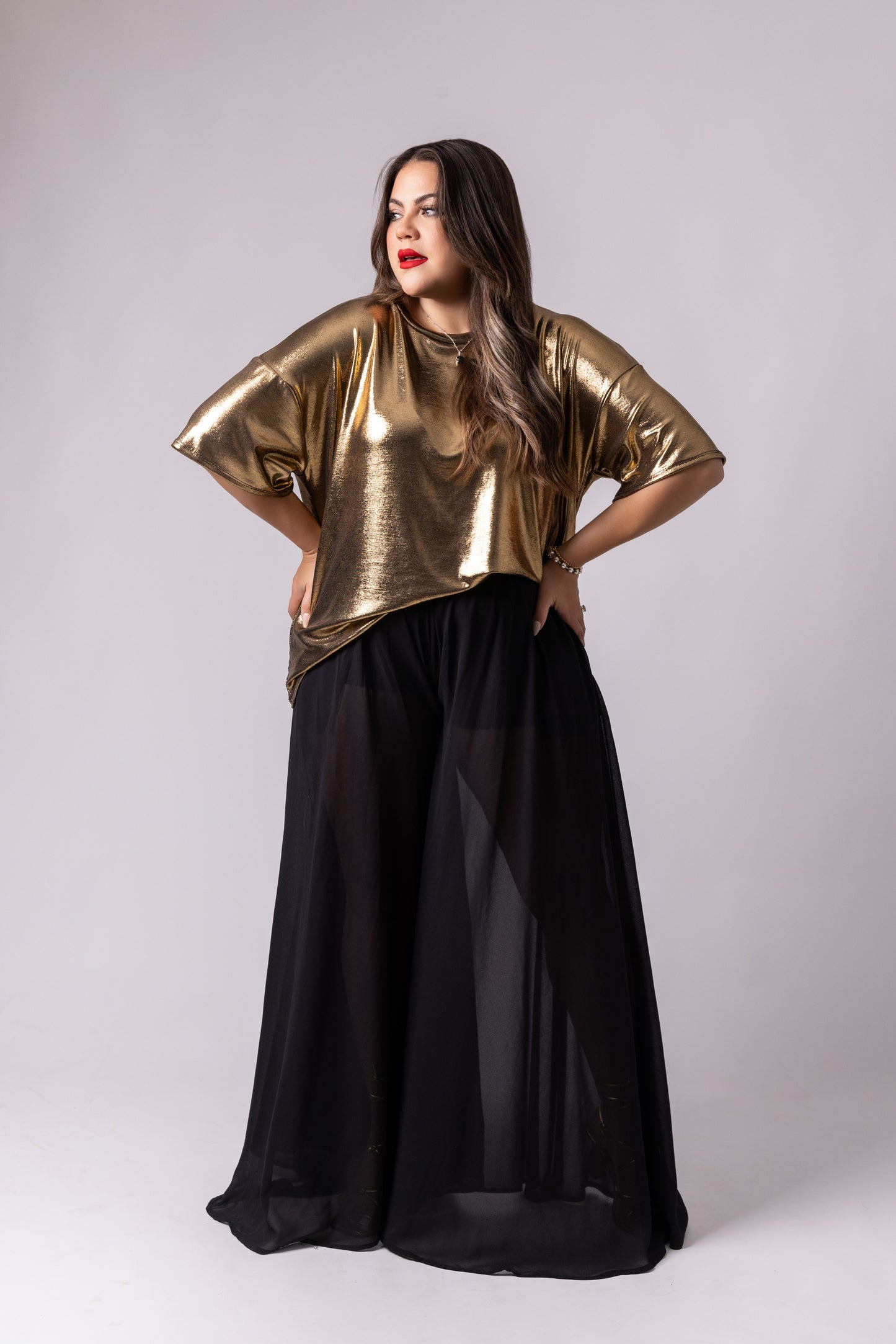 Stella GOLD Oversized Top