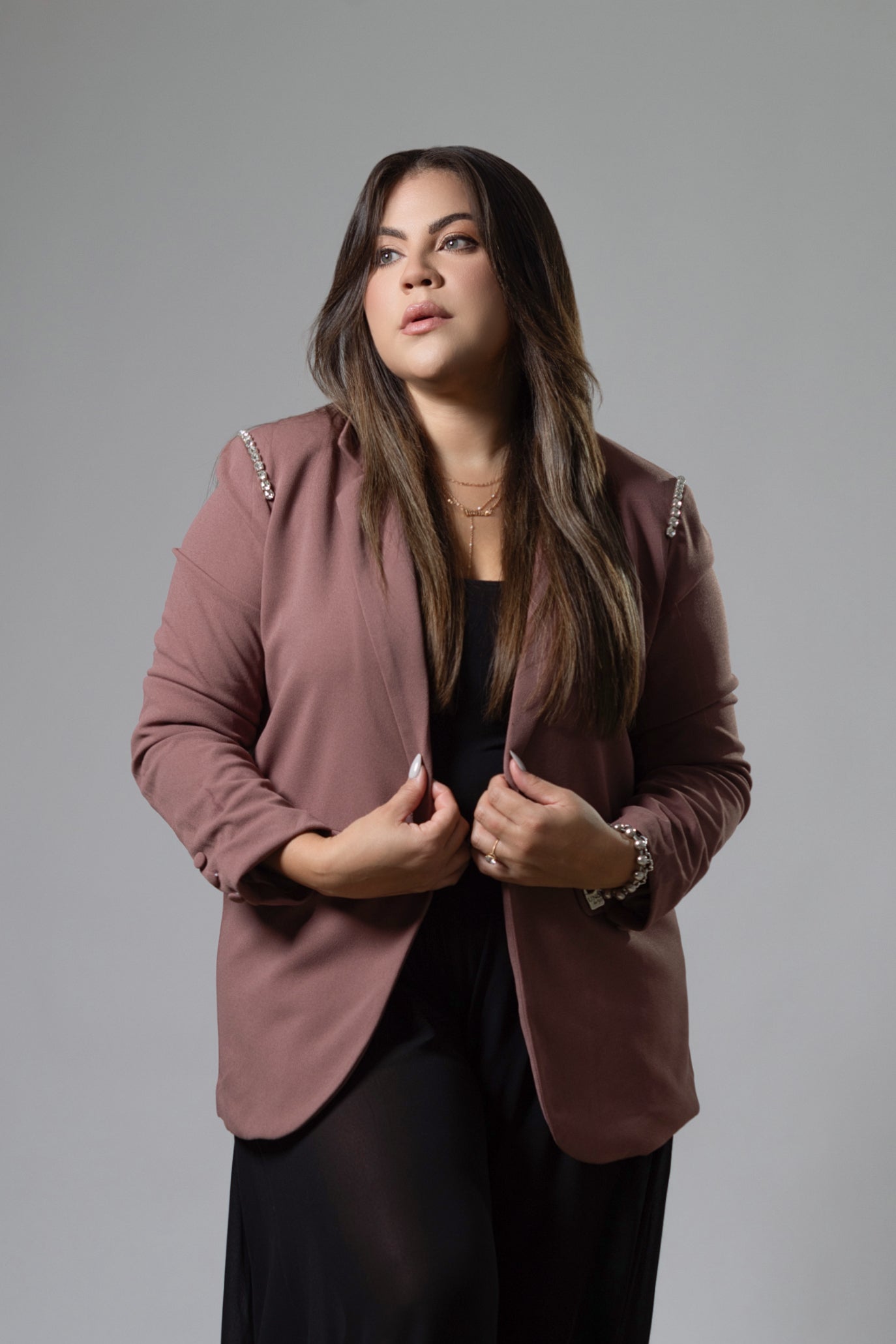 Aura Blazer (Mocha)